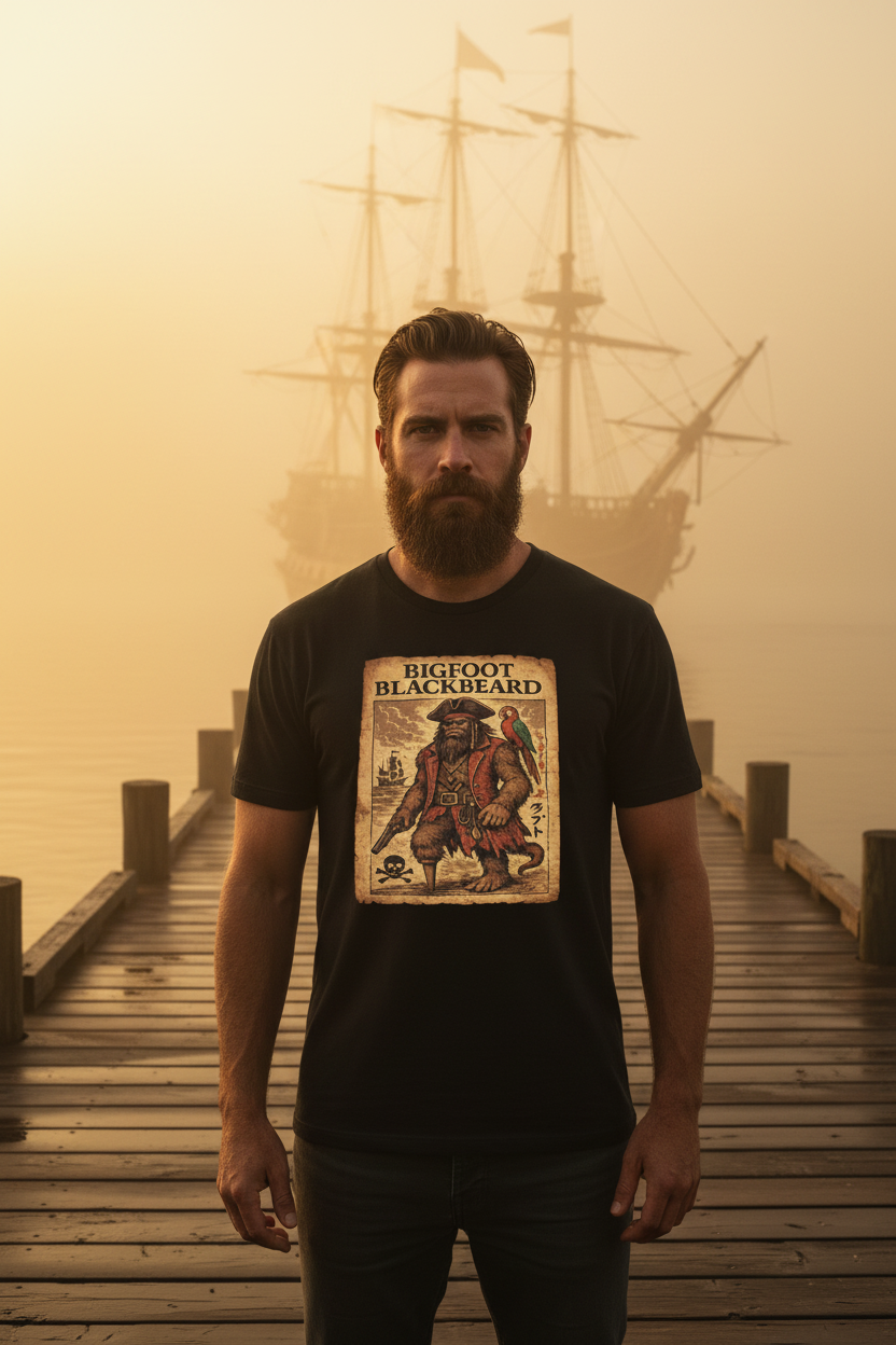 Bigfoot Blackbeard Mockup