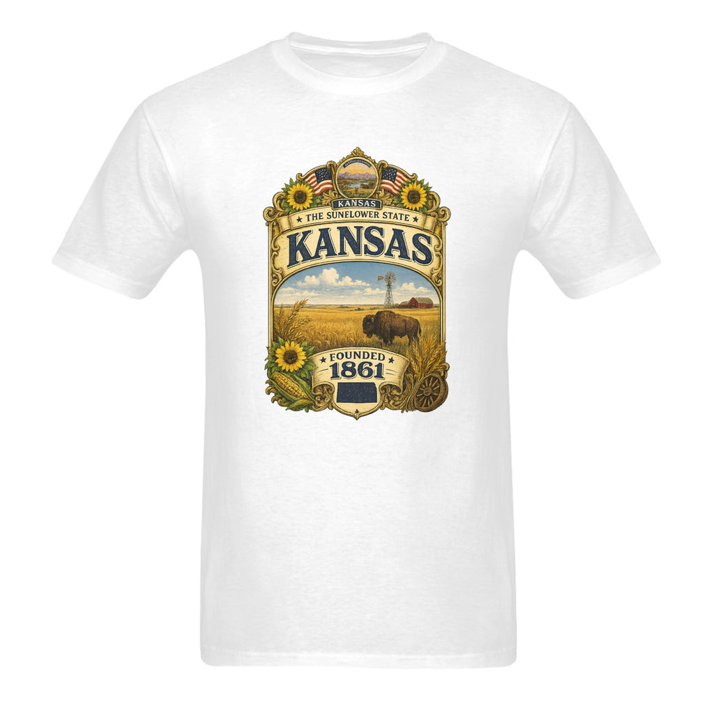 Men's Historical Kansas T-Shirt
