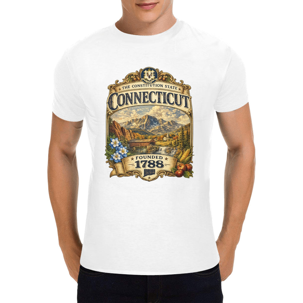 Men's Historical Connecticut T-Shirt
