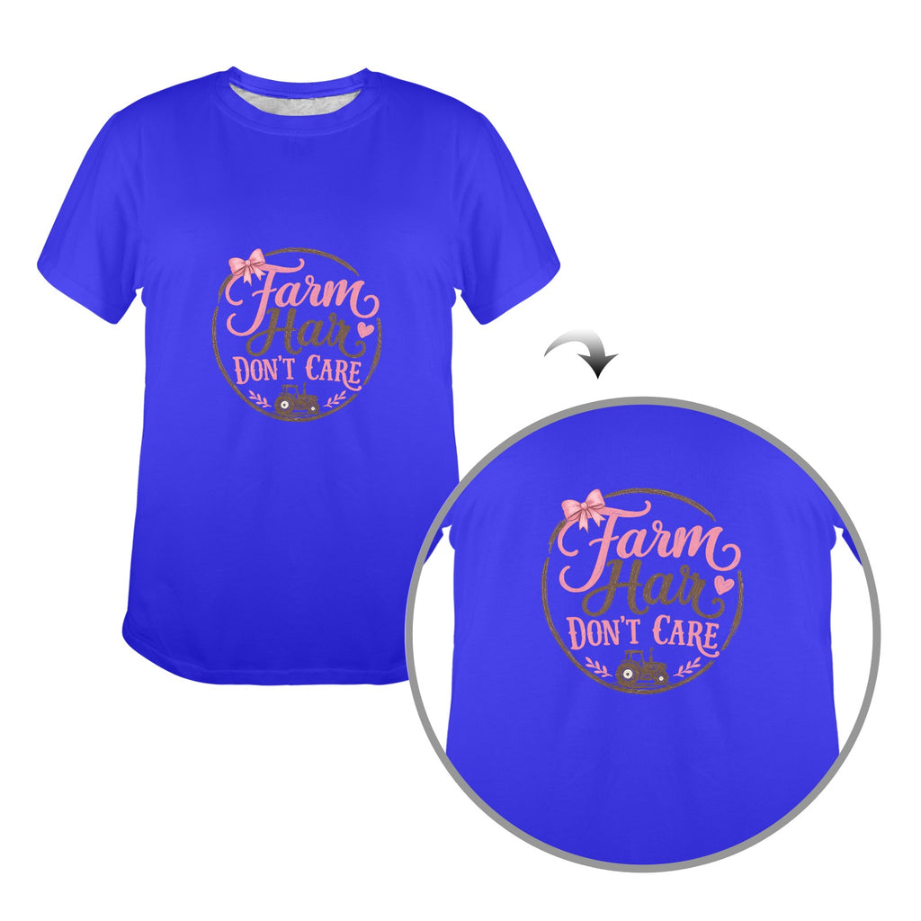 Women's Farm Hair T-Shirt