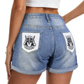 Outlaw Denim Shorts 💀🔫