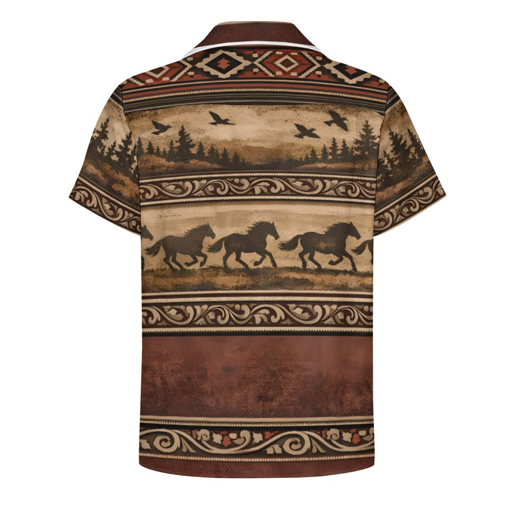 Wolf Hill Ranch – Run Wild Collection  Signature Camp Shirt