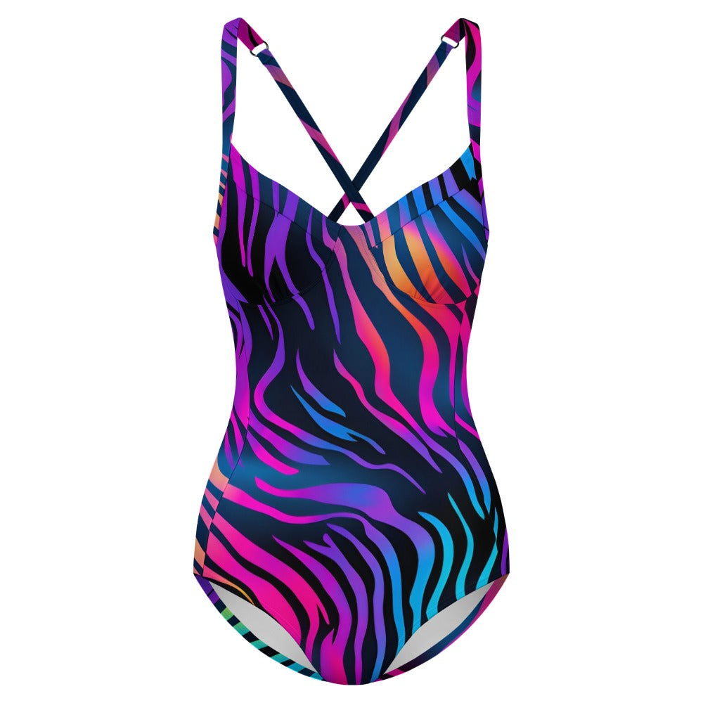 "The Prowl" — Cougar Signature Collection One-Piece Swimsuit