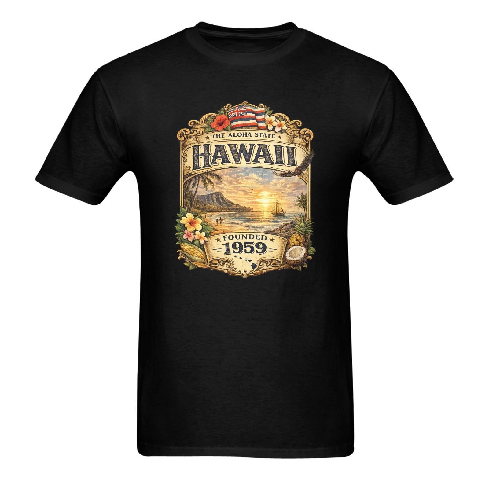 Men's Historic Hawaii State Tee