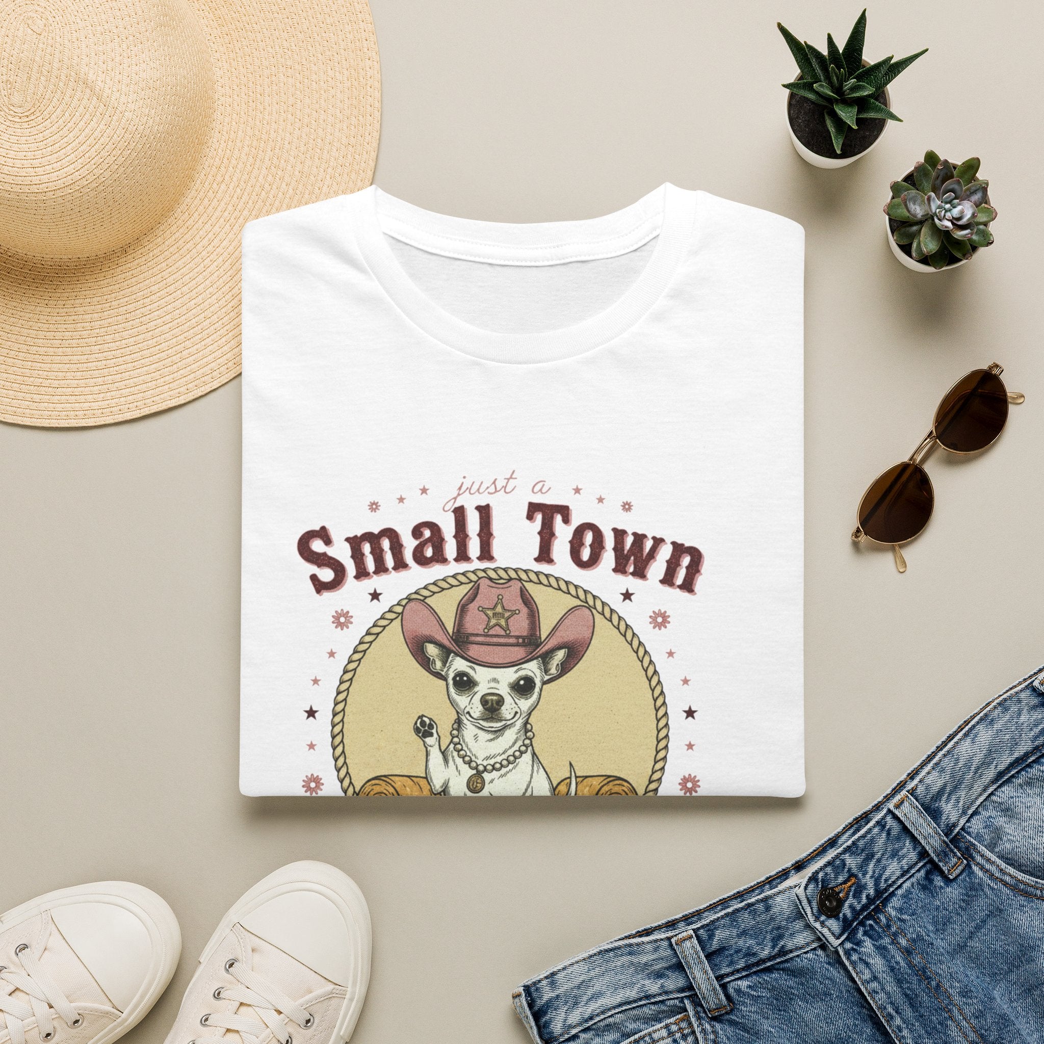 Just a Small Town Girl Graphic Tee Women's Coco