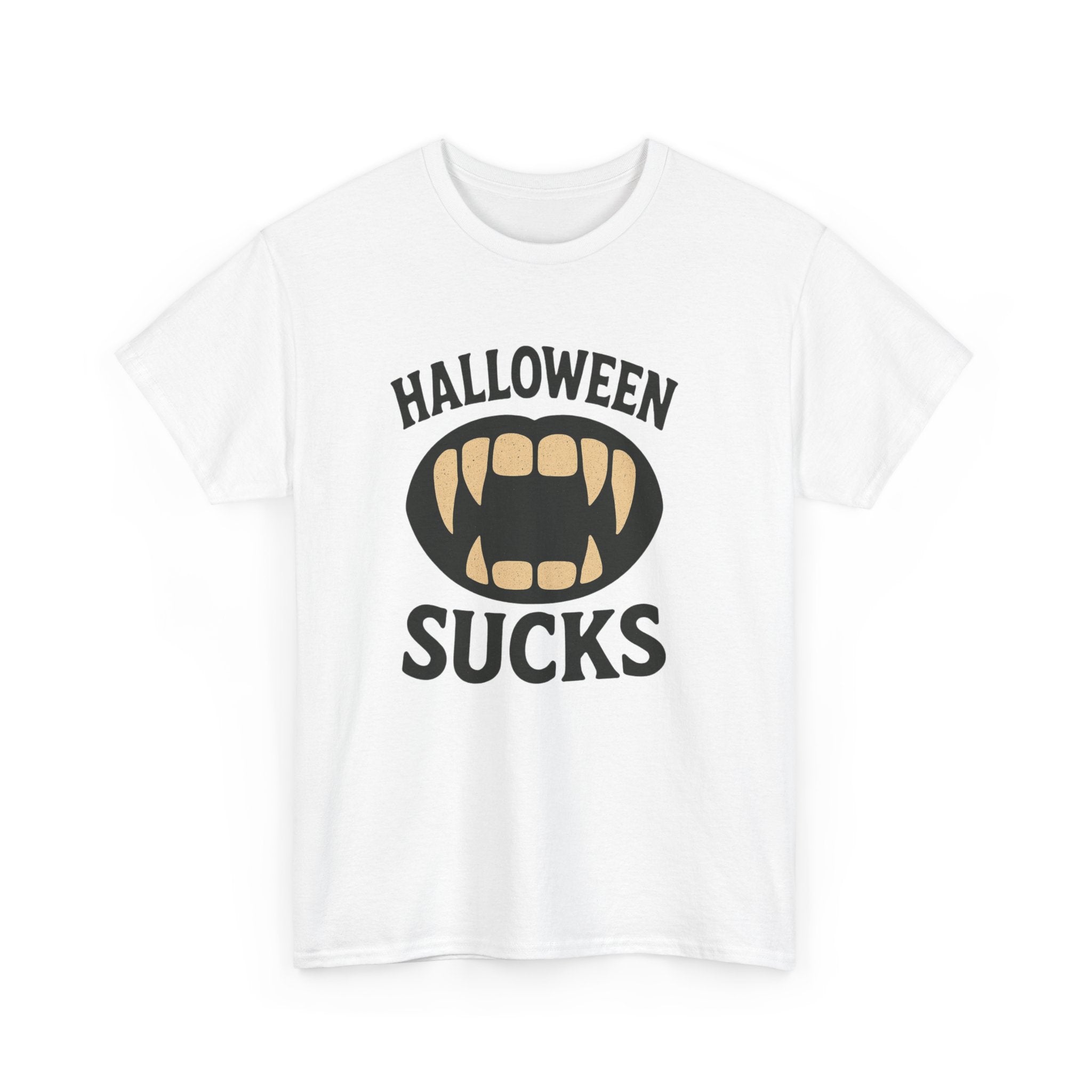 Halloween Sucks Unisex Heavy Cotton Tee | Fun Halloween Shirt, Funny Halloween Gift, Unique Halloween Apparel, October Fashion, [...]