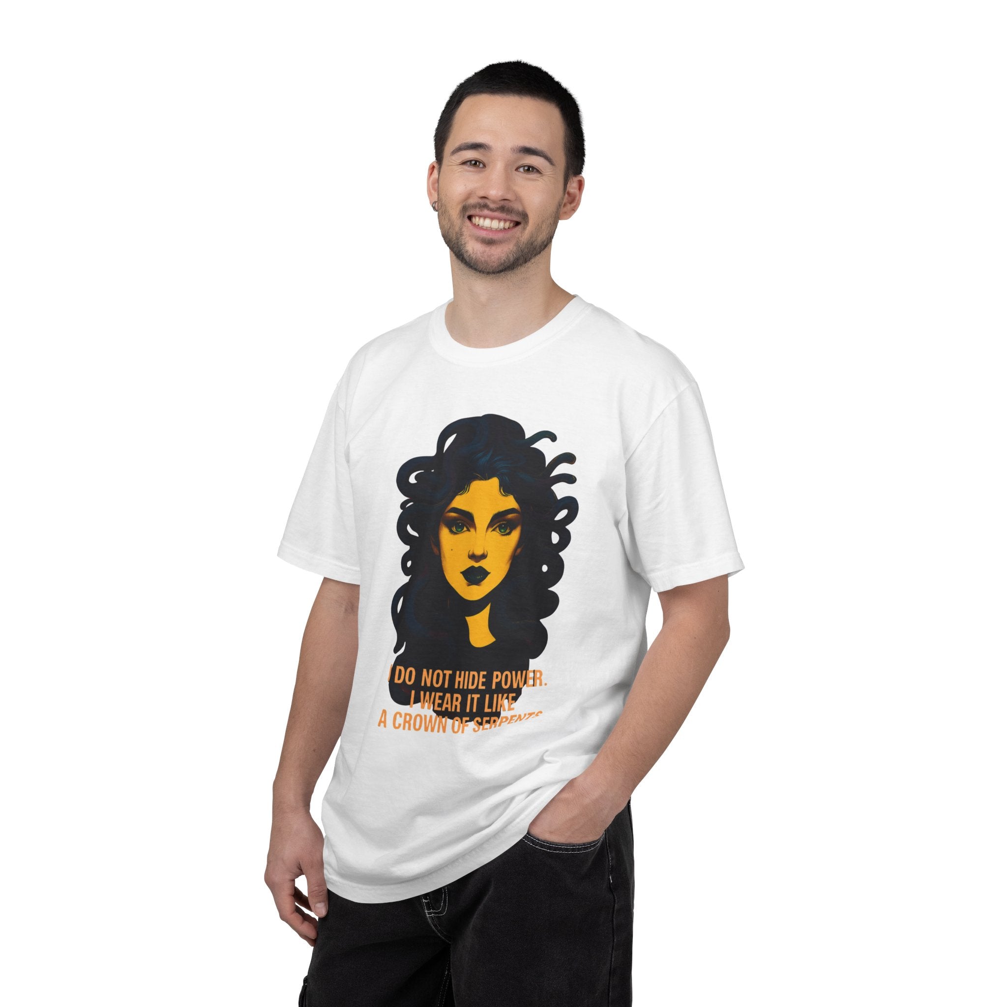 Medusa-Inspired Unisex T-shirt - Positive Affirmations