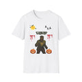 Halloween Graphic T-Shirt, Trick or Treat Tee, Unisex Spooky Shirt, Fall Apparel, Halloween Costume Top