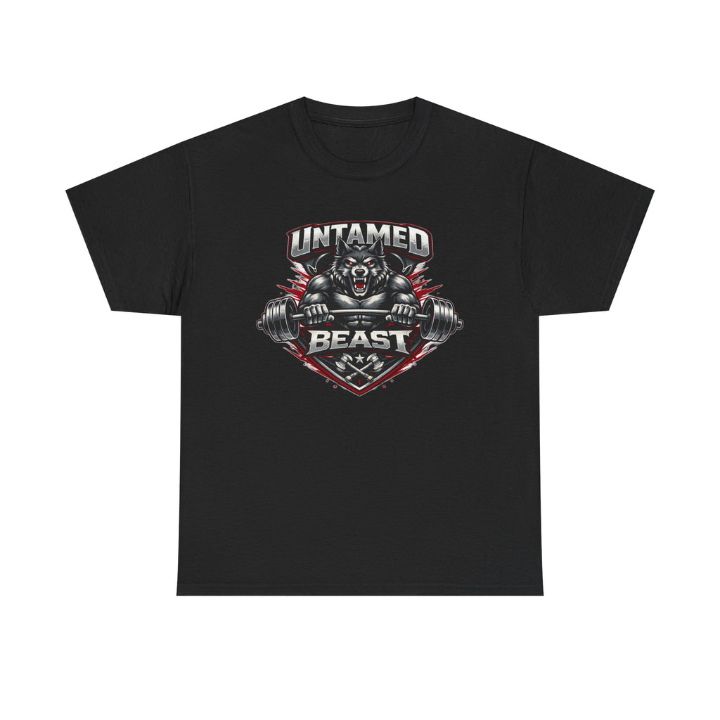 Untamed Beast Workout T-Shirt — Weightlifting Gym Tee Unisex