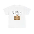 T-Shirt Let the Good Times Flow Baby Animals Unisex Heavy Cotton Tee
