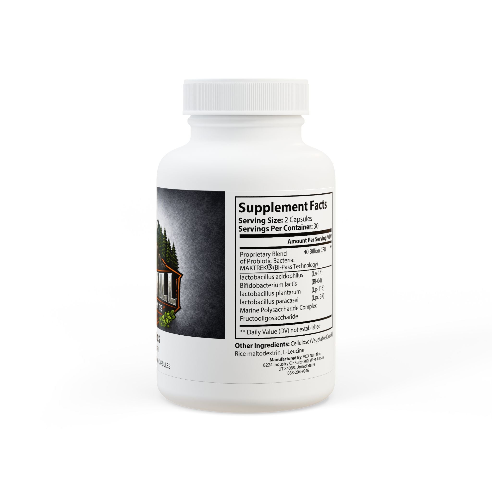 Wolf Hill Supplements Probiotic 40 Supplement (60 Capsules)