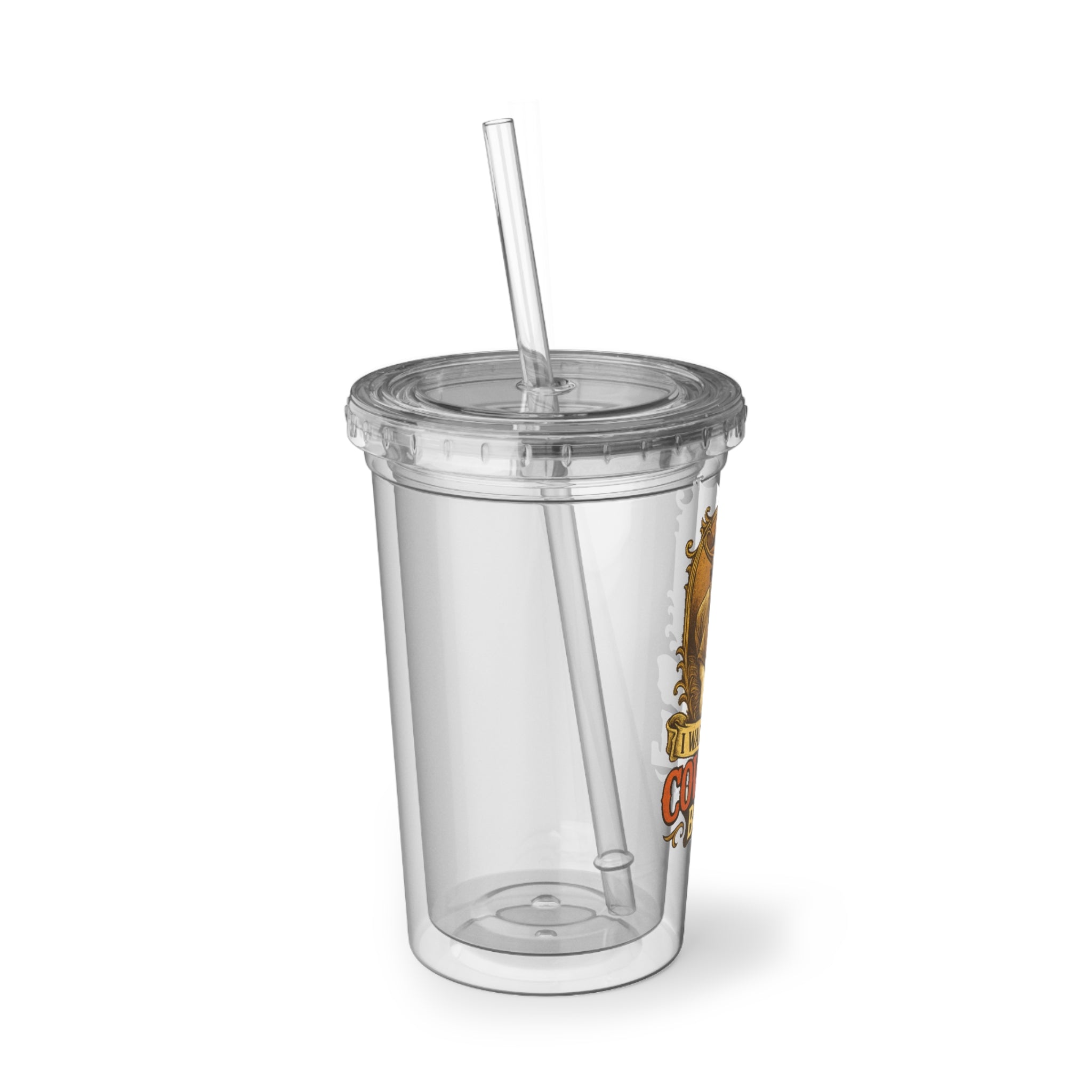 Acrylic Cup “I Wanna Be a Cowgirl Baby” Cute Western Dog Double-Wall Tumbler    Chihuahua