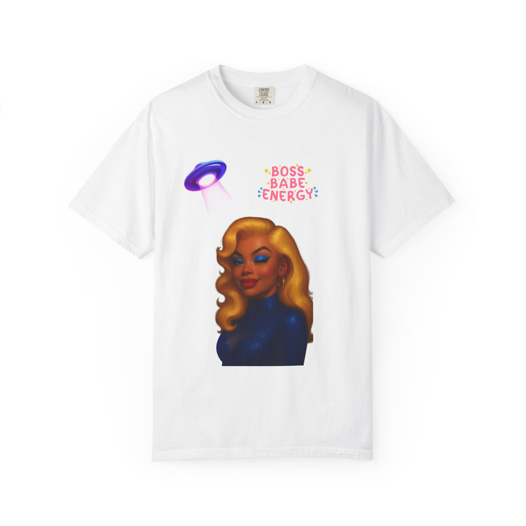 Boss Babe Energy T-Shirt - Empowering Unisex Tee for Women, Perfect Gift for Bosses & Hustlers, Trendy Casual Wear
