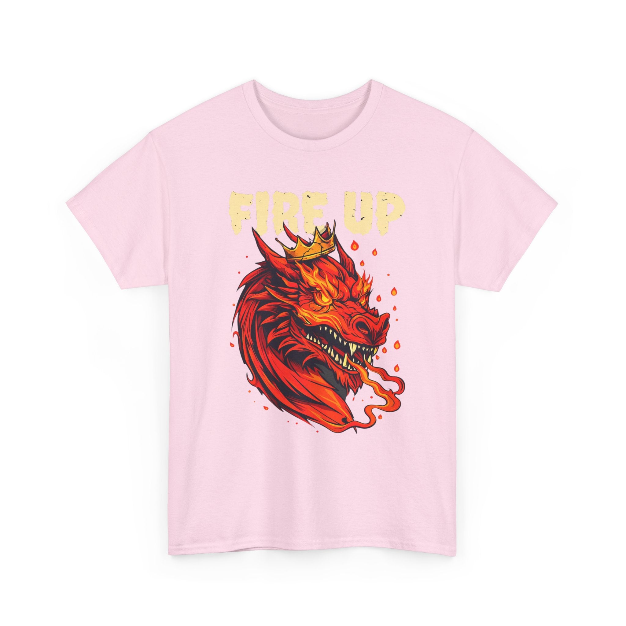 Fire Up Dragon T-Shirt — Fantasy Dragon Tee
