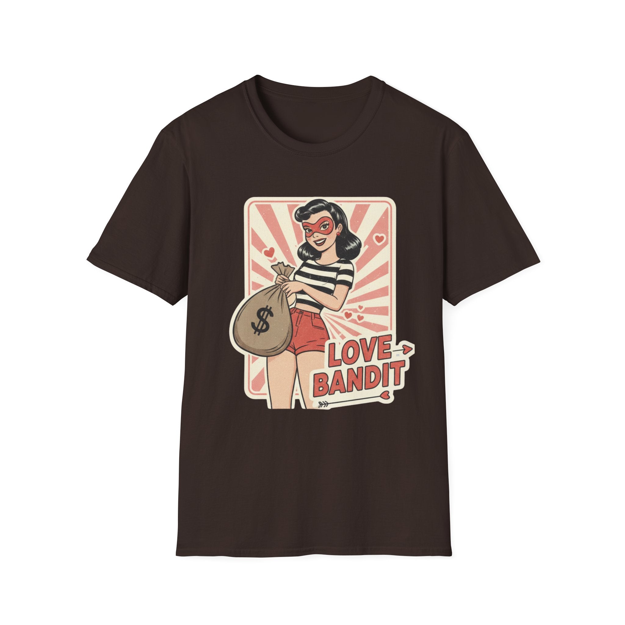 Love Bandit Retro Pinup T-Shirt — Vintage Graphic Tee