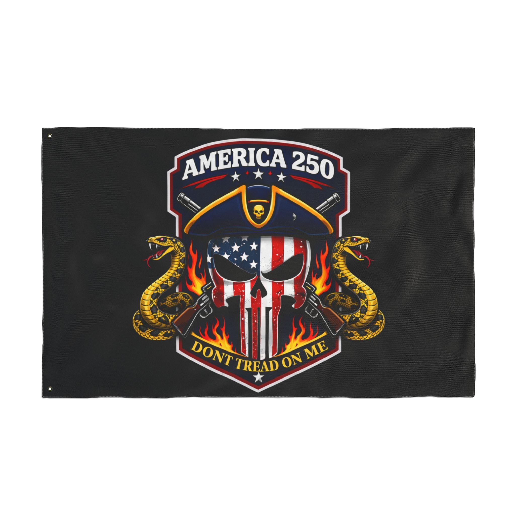 America 250 "Don't Tread On Me" Double-Sided Flag