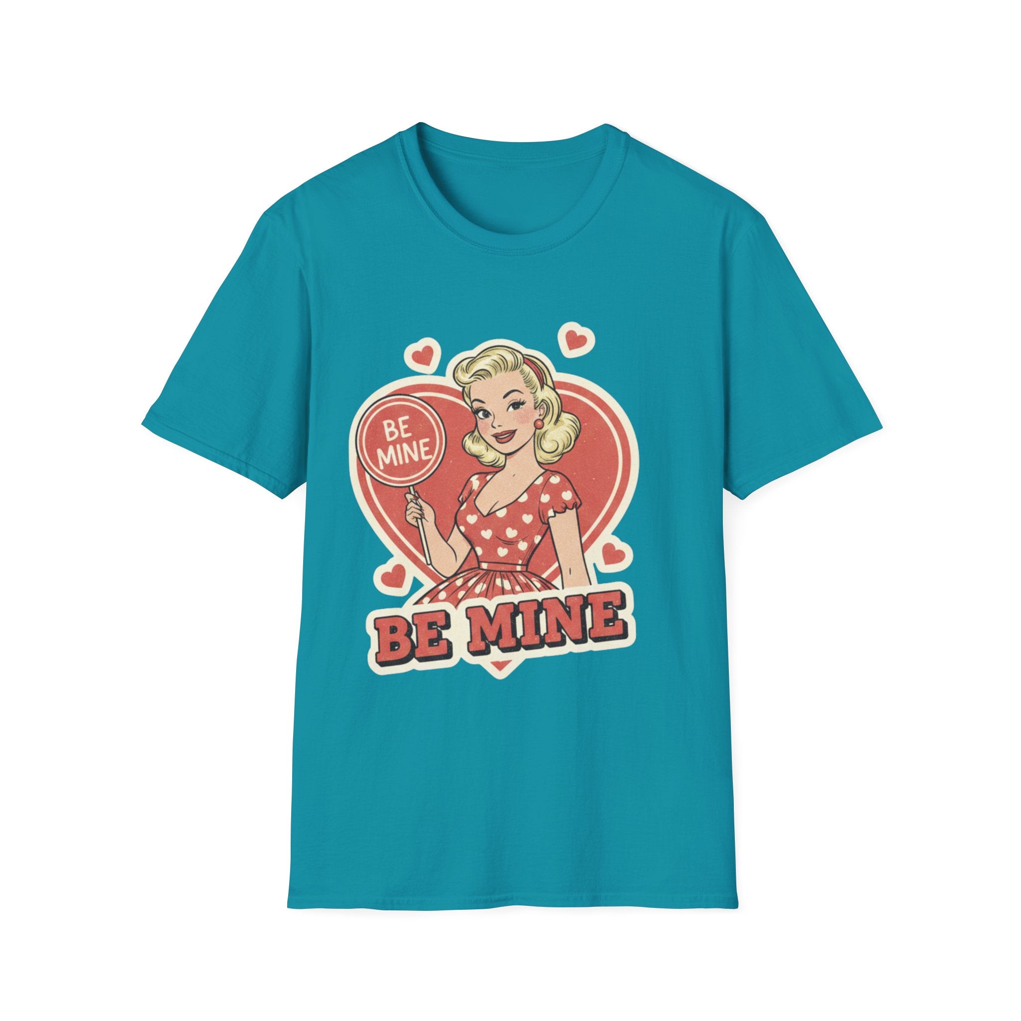 Valentine Retro 'Be Mine' T-Shirt   Trendy Tshirts  Etsy