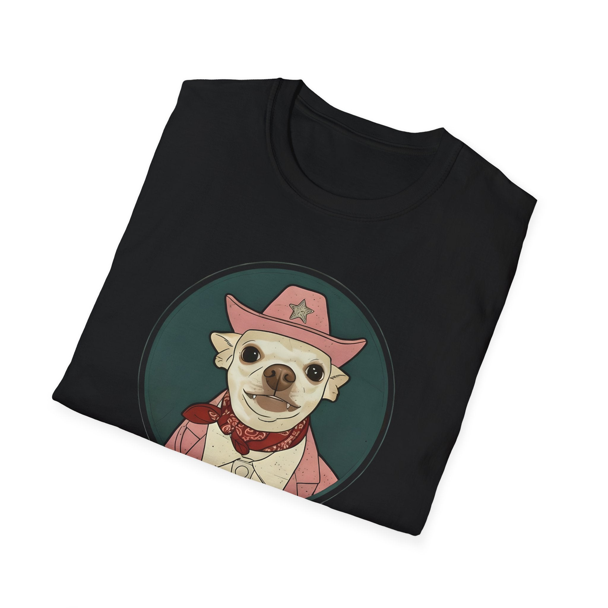Cowgirls Rule Chihuahua Cowgirl T-Shirt   Coco       Trendy TShirt