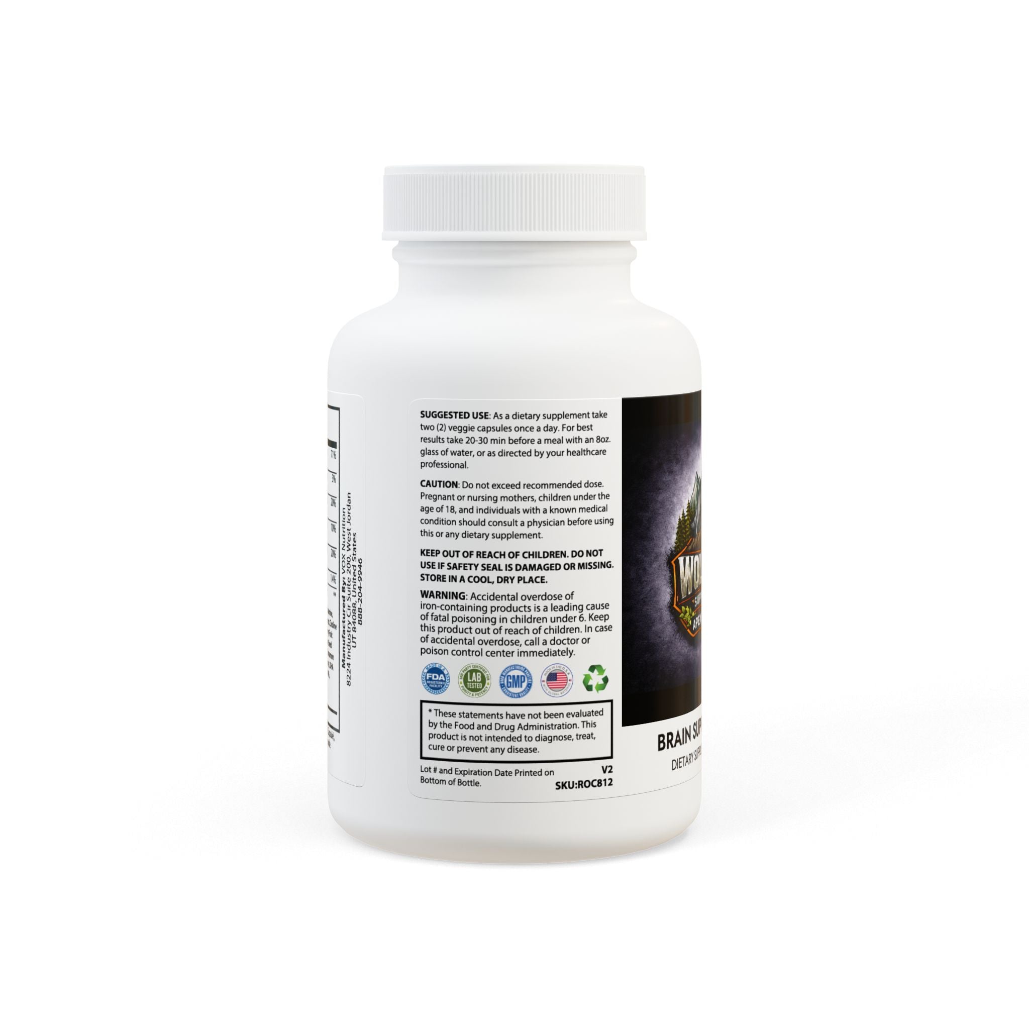 Apex Cognition Brain Support Complex (60 Capsules)