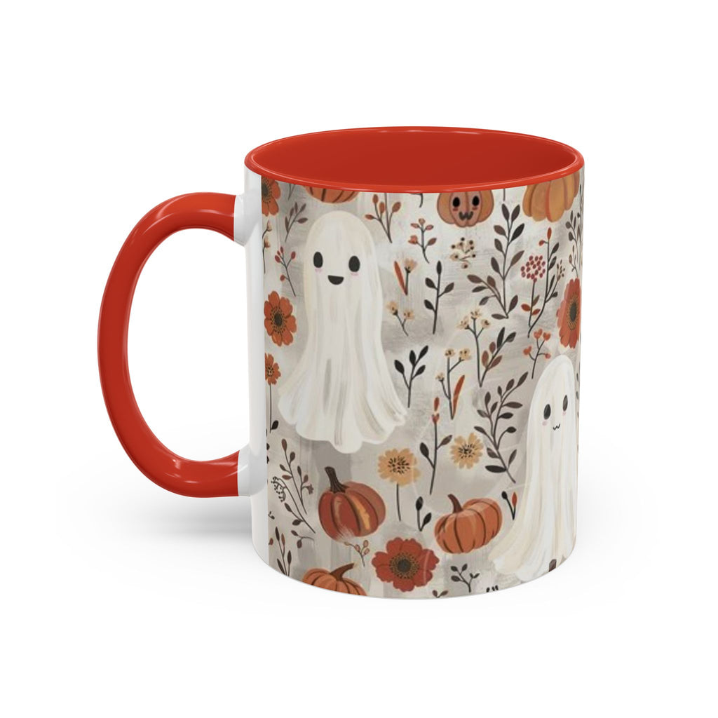 Cute Halloween Ghost Coffee Mug | Fall Decor, Gift for Autumn Lovers, Spooky Vibes, Ceramic Drinkware, Witchy Kitchen