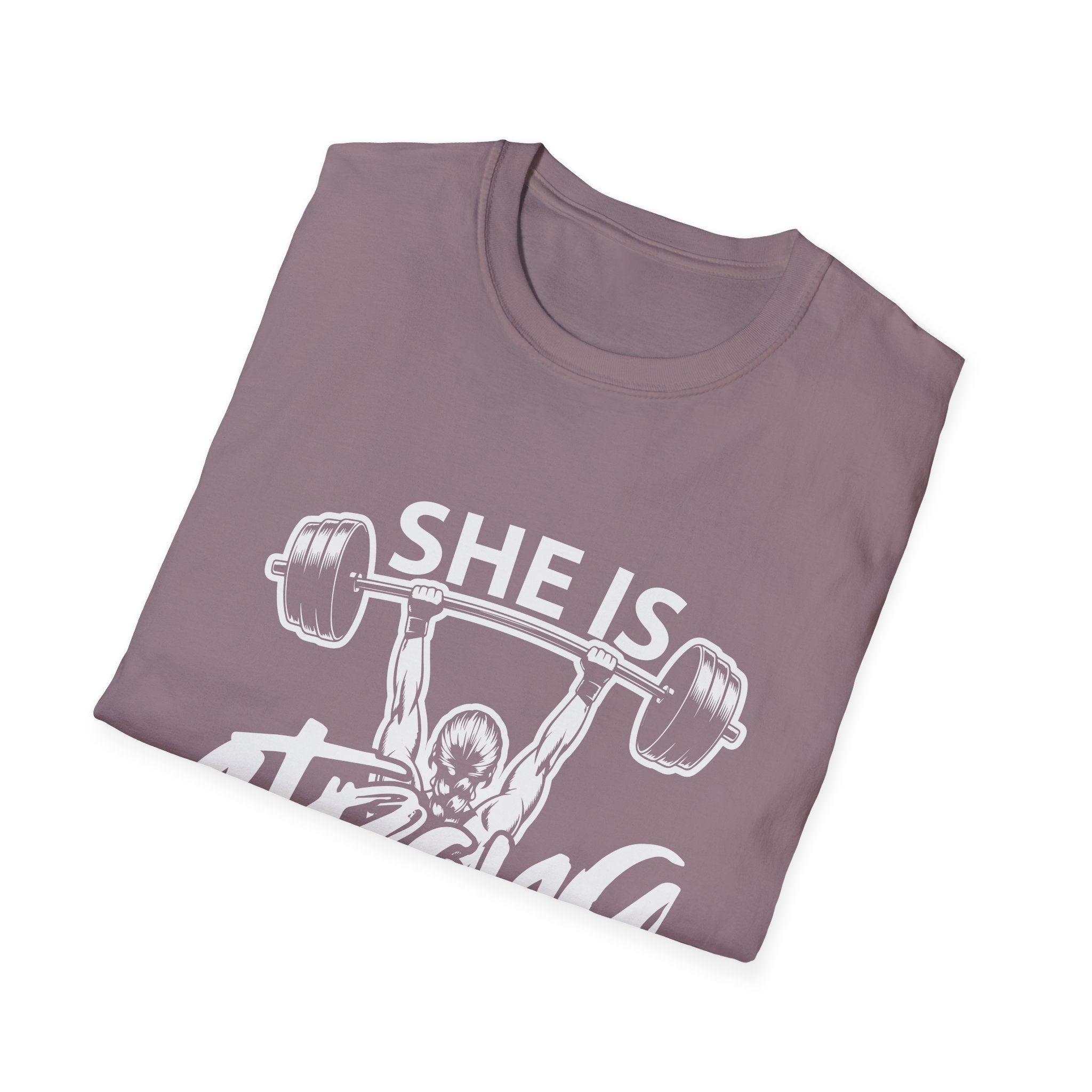 She Is Strong Inspirational T-Shirt — Empowerment Tee for Women