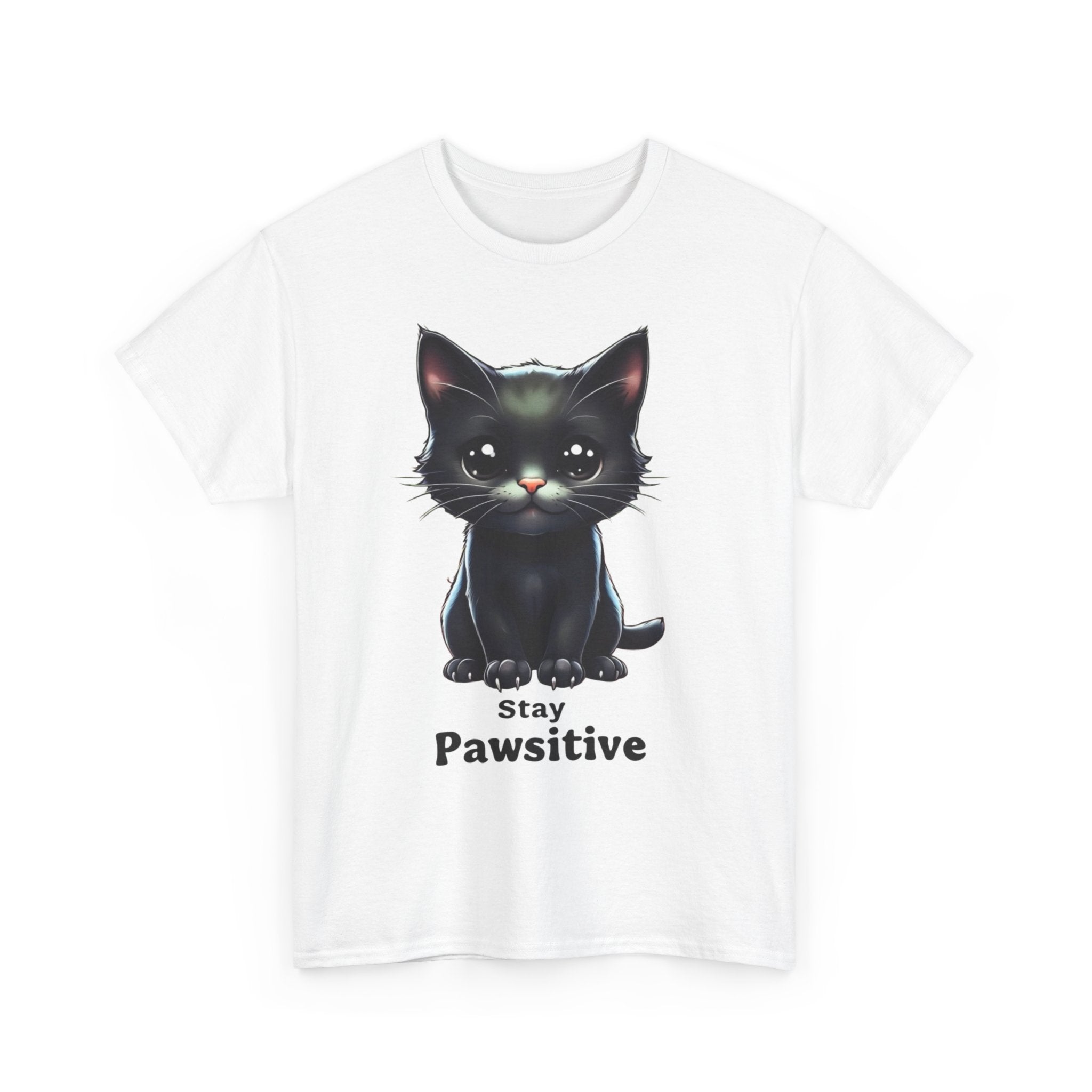 Kitten Tee - Cute Unisex Heavy Cotton