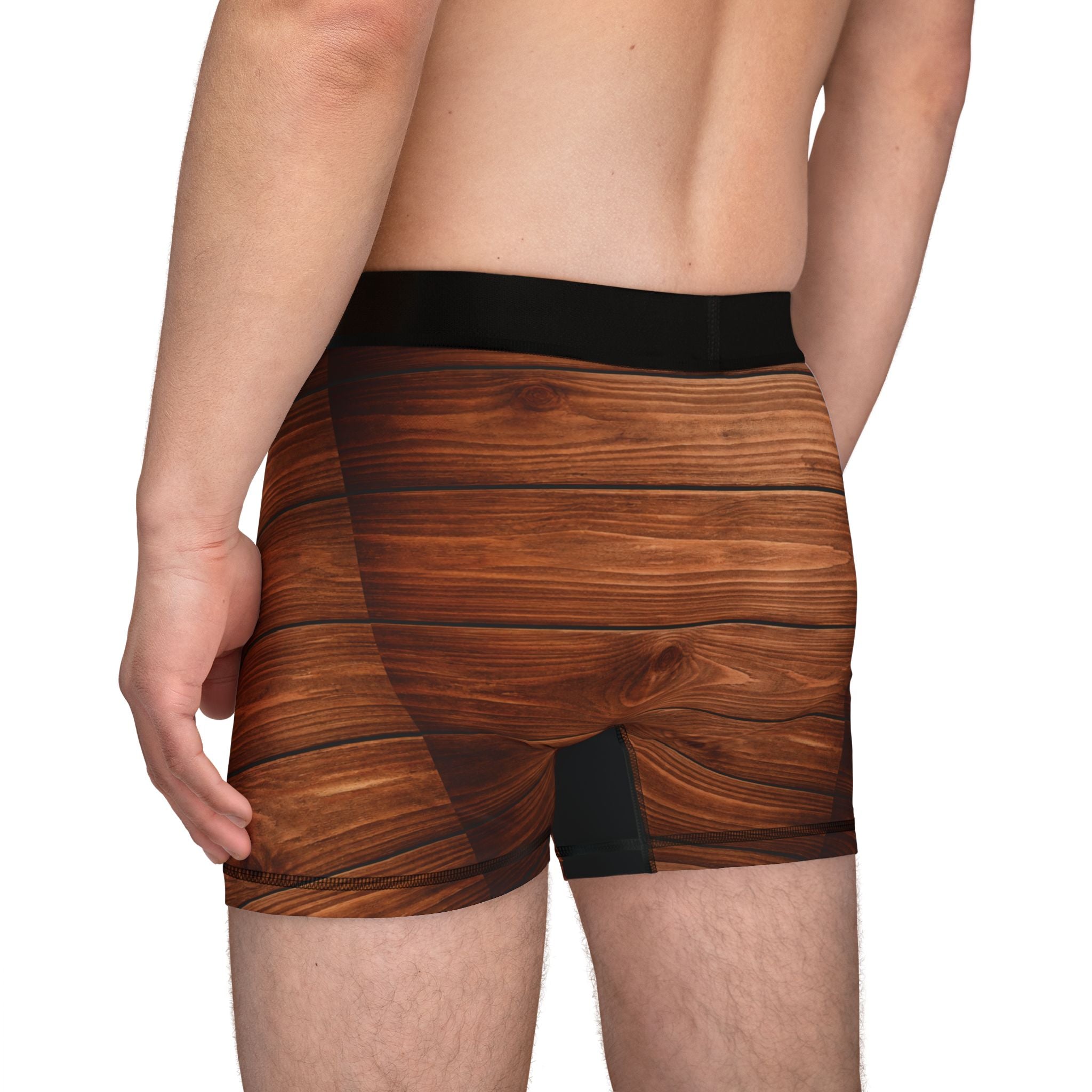 Stud Wood-Plank Men's Boxers