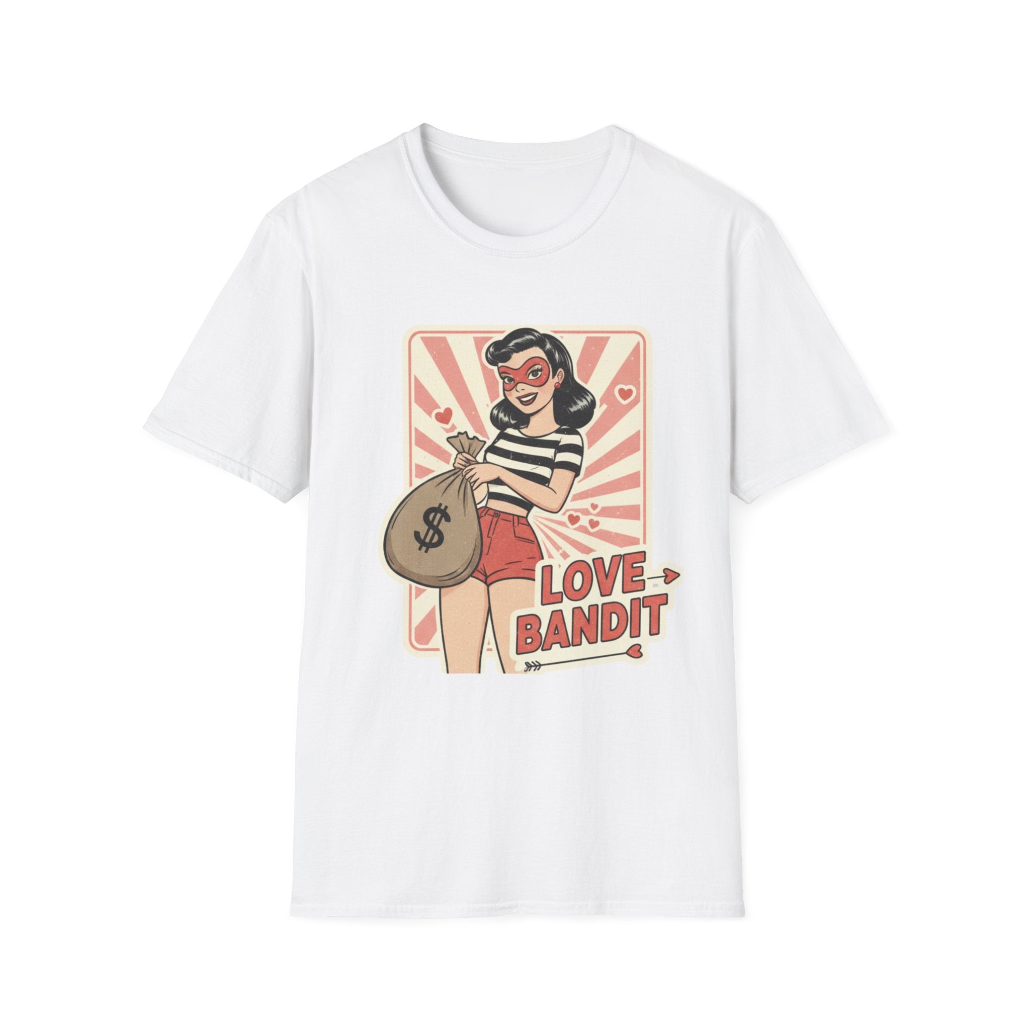 Love Bandit Retro Pinup T-Shirt — Vintage Graphic Tee