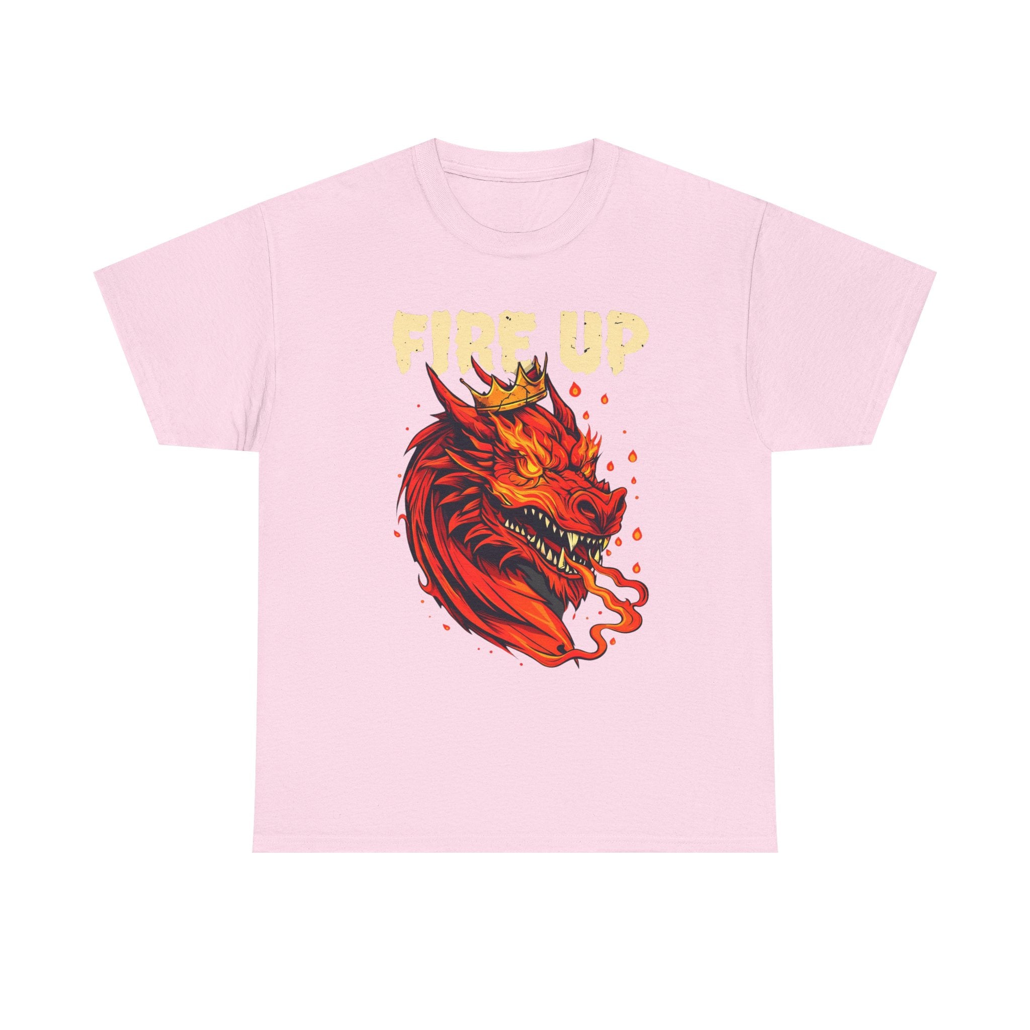 Fire Up Dragon T-Shirt — Fantasy Dragon Tee