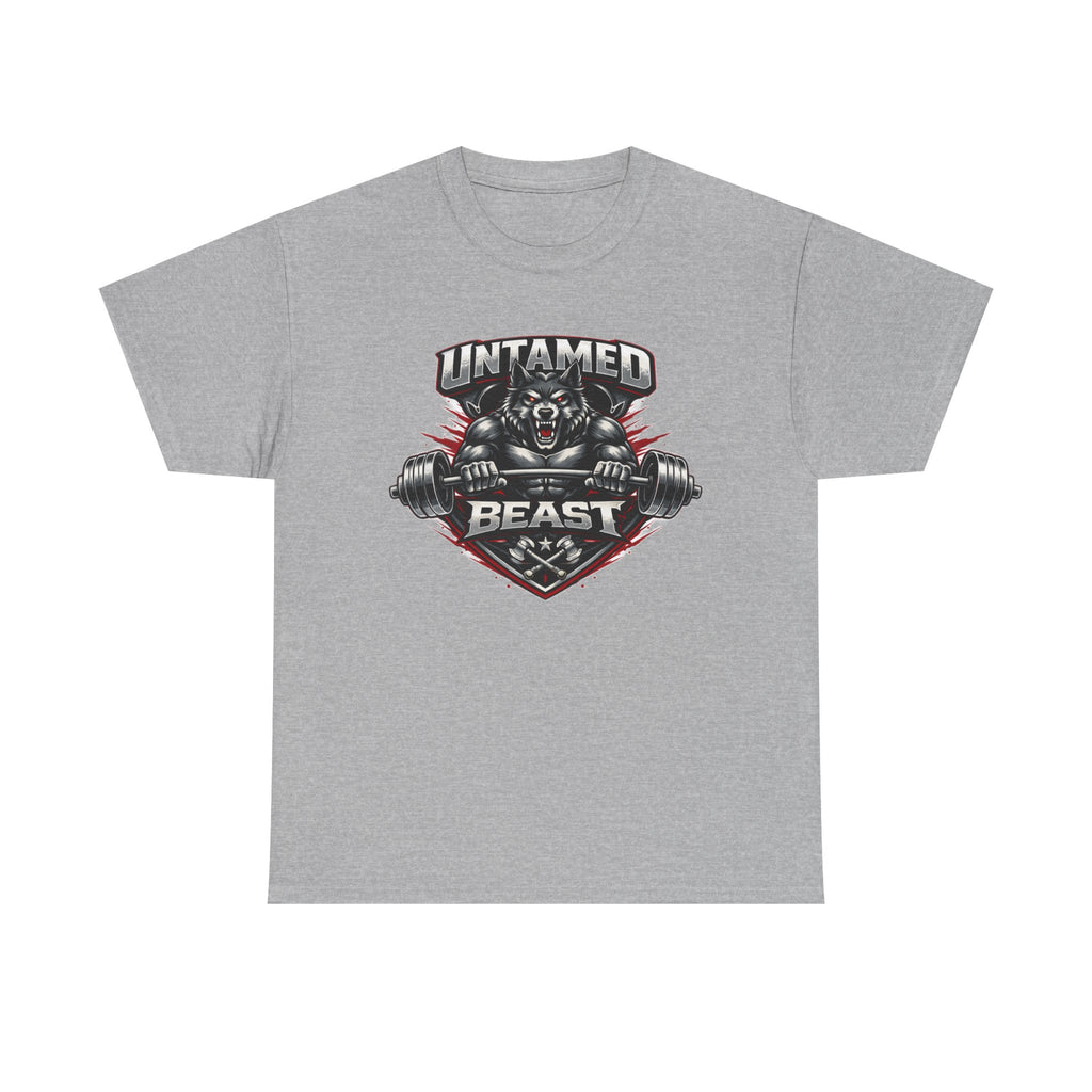 Untamed Beast Workout T-Shirt — Weightlifting Gym Tee Unisex