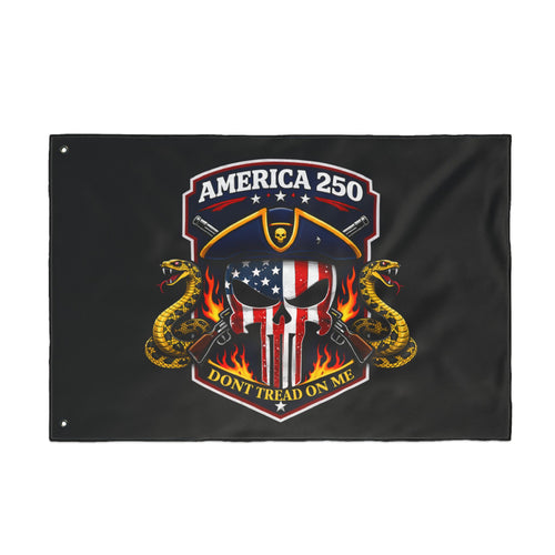 America 250 "Don't Tread On Me" Double-Sided Flag