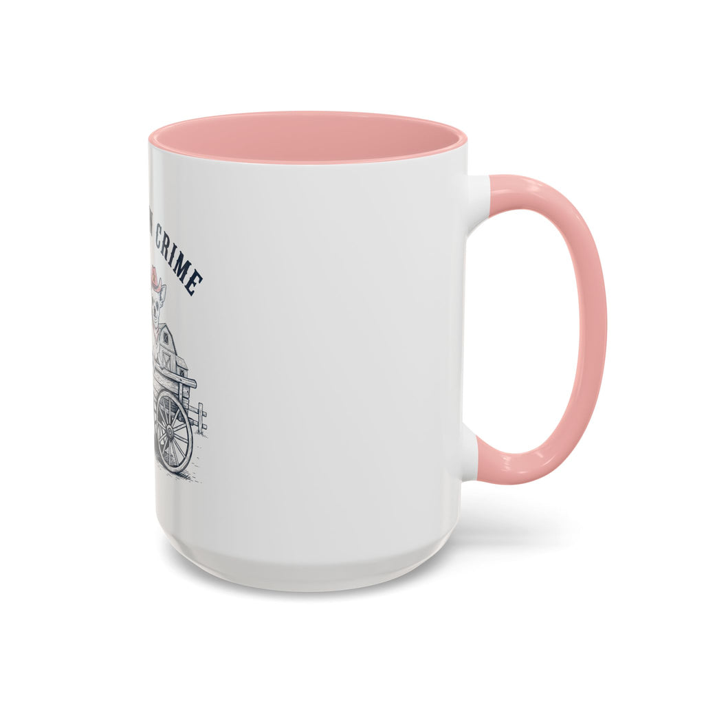 Partners in Crime Coffee Mug — Cute Cowboy Coco & Pete Accent Mug (11/15oz)