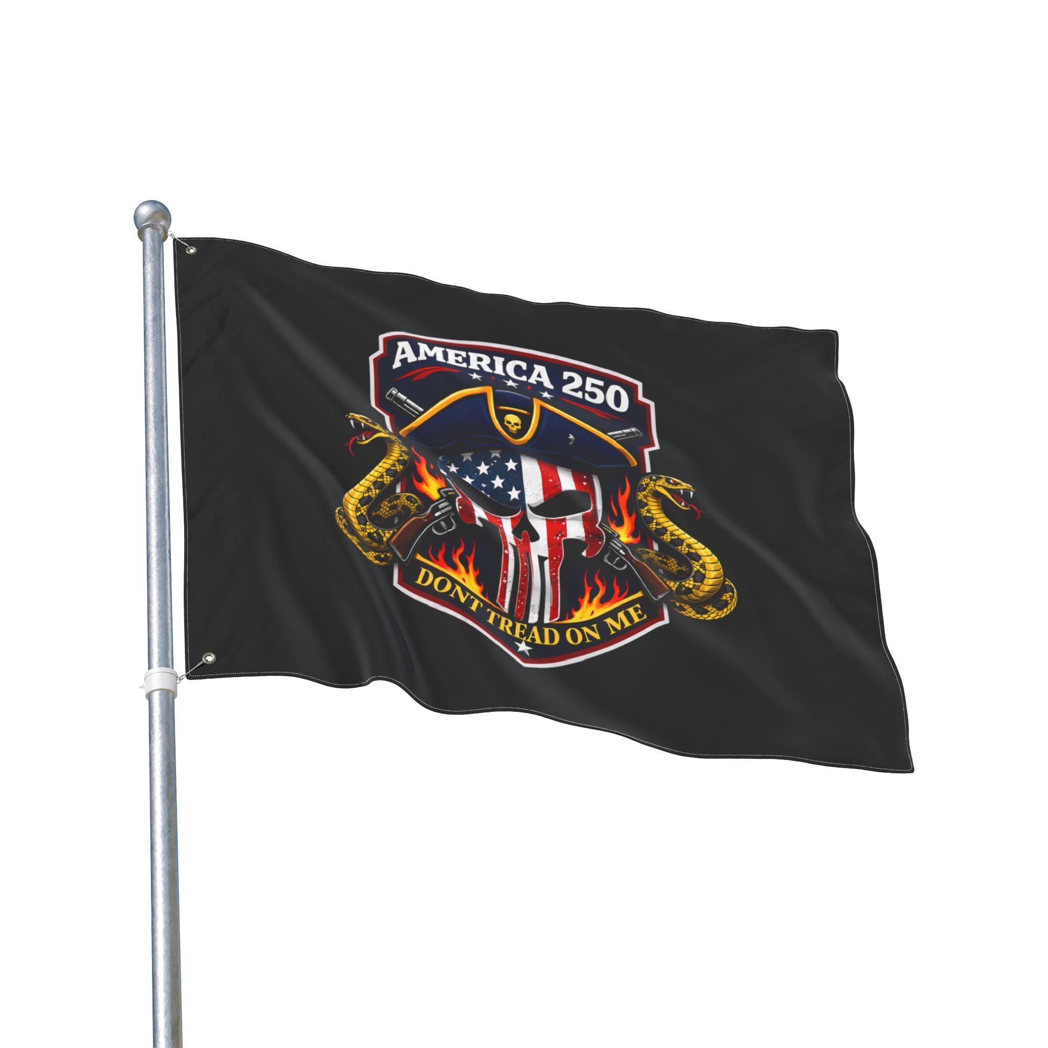 America 250 "Don't Tread On Me" Double-Sided Flag