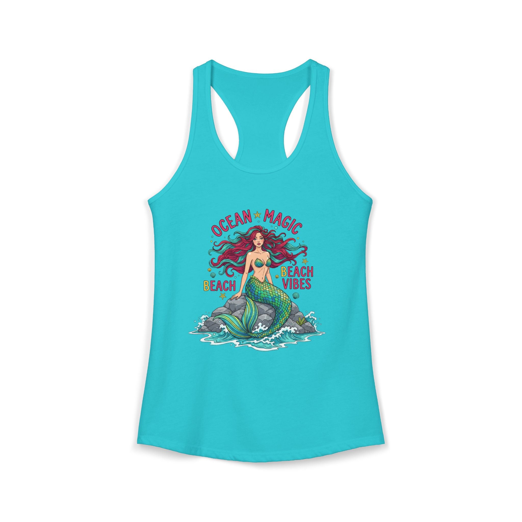 Ocean Magic Mermaid Women's Racerback Tank