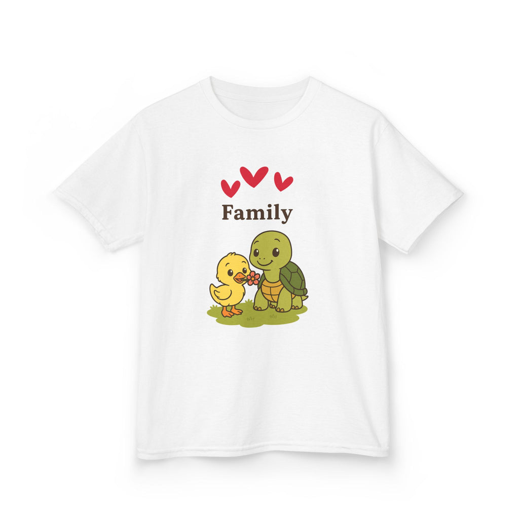 Kids Family Tee, Cute Kids Shirt, Adorable Child's Tee, Love Family T-Shirt, Baby Animal Graphic Tee, Great for Family Days