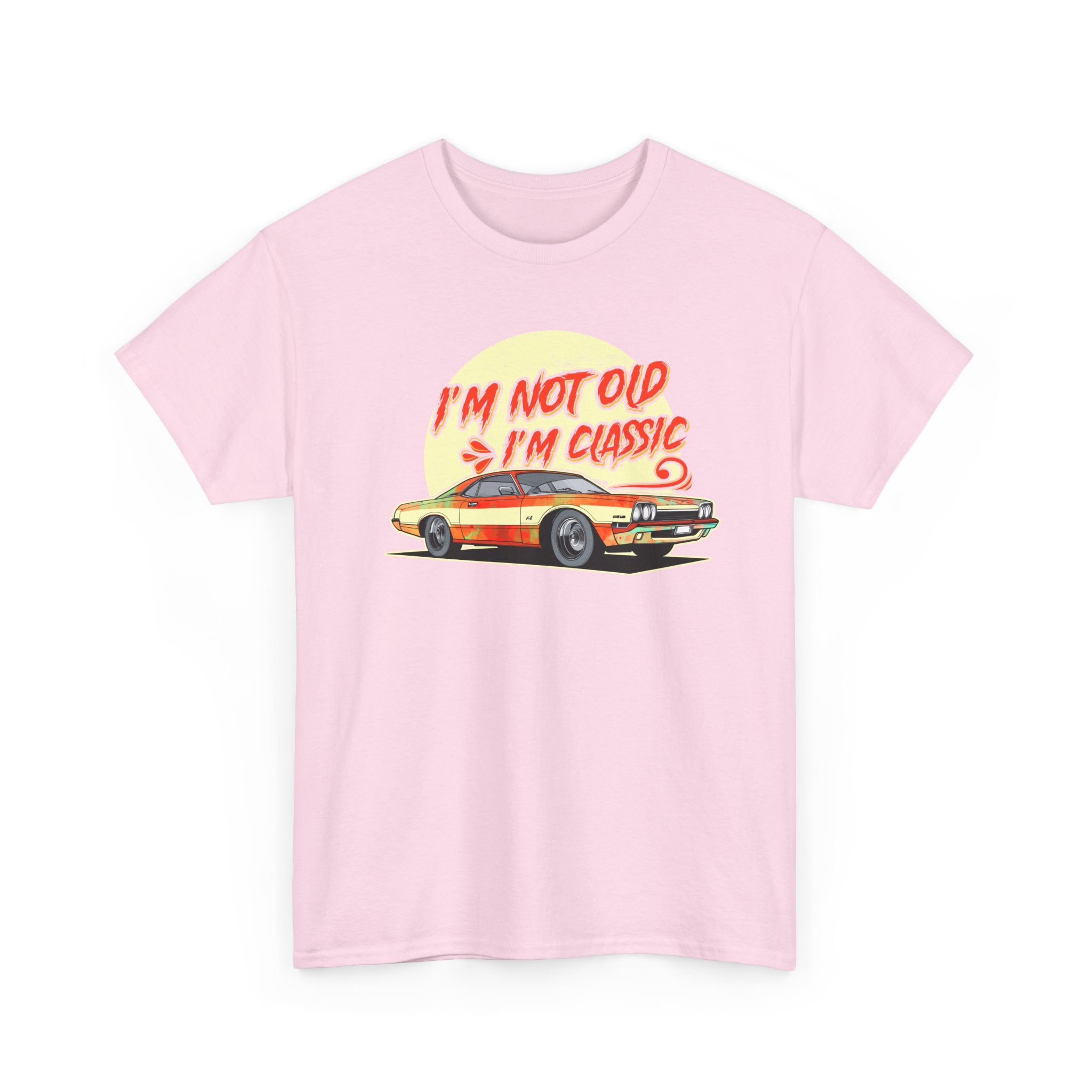 Classic Car T‑Shirt – "I'm Not Old, I'm Classic" Vintage Car Tee