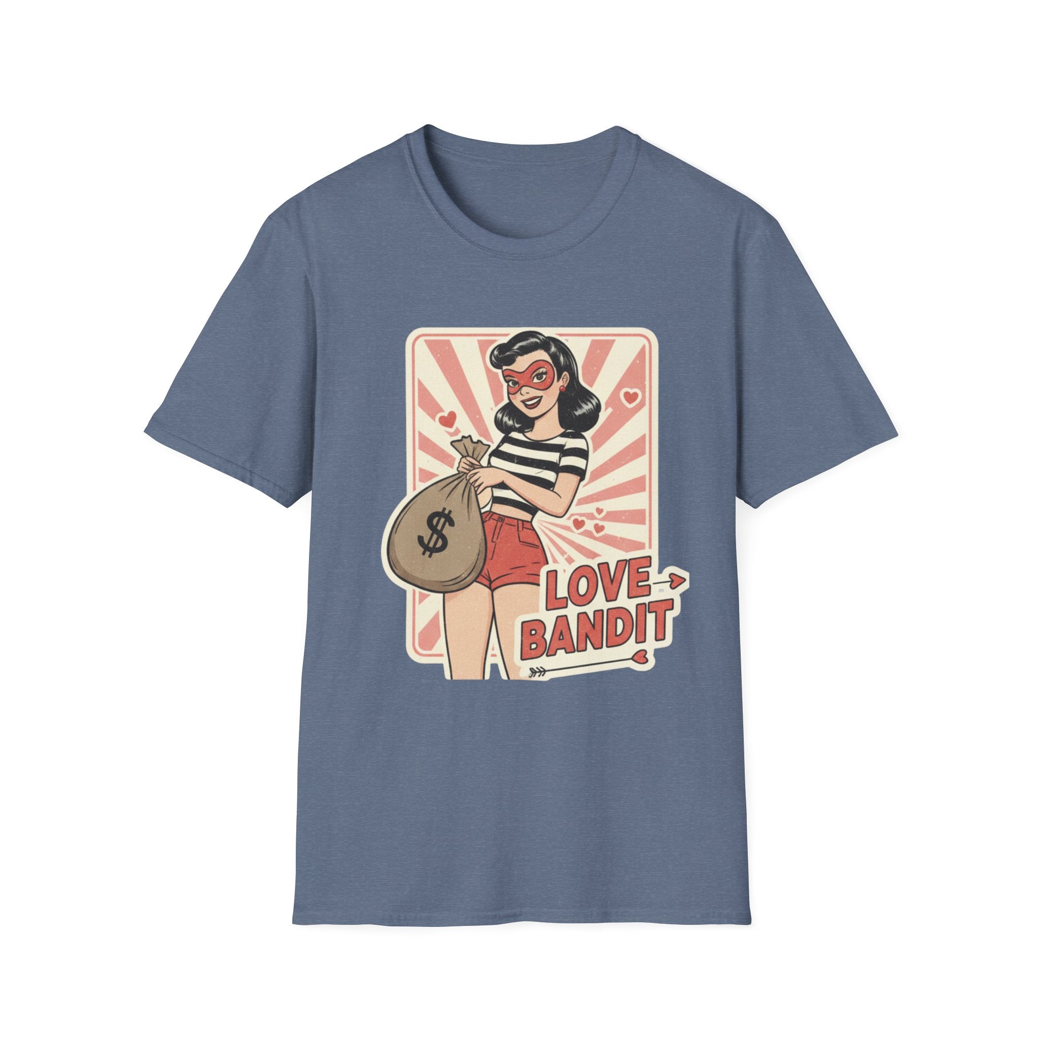Love Bandit Retro Pinup T-Shirt — Vintage Graphic Tee
