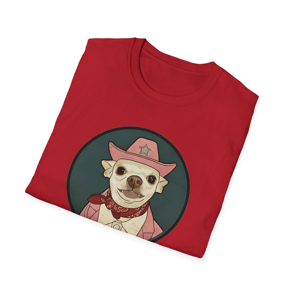 Cowgirls Rule Chihuahua Cowgirl T-Shirt   Coco       Trendy TShirt