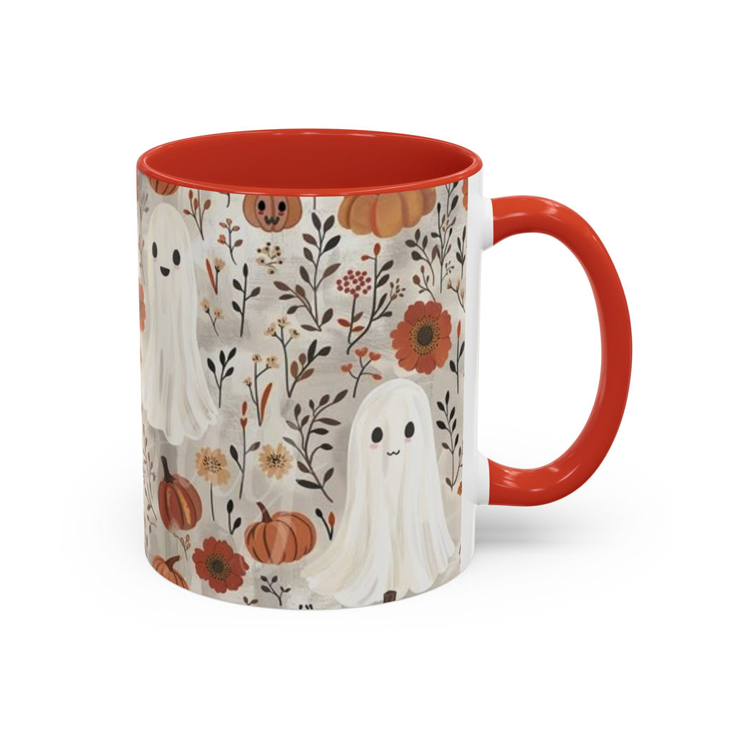 Cute Halloween Ghost Coffee Mug | Fall Decor, Gift for Autumn Lovers, Spooky Vibes, Ceramic Drinkware, Witchy Kitchen