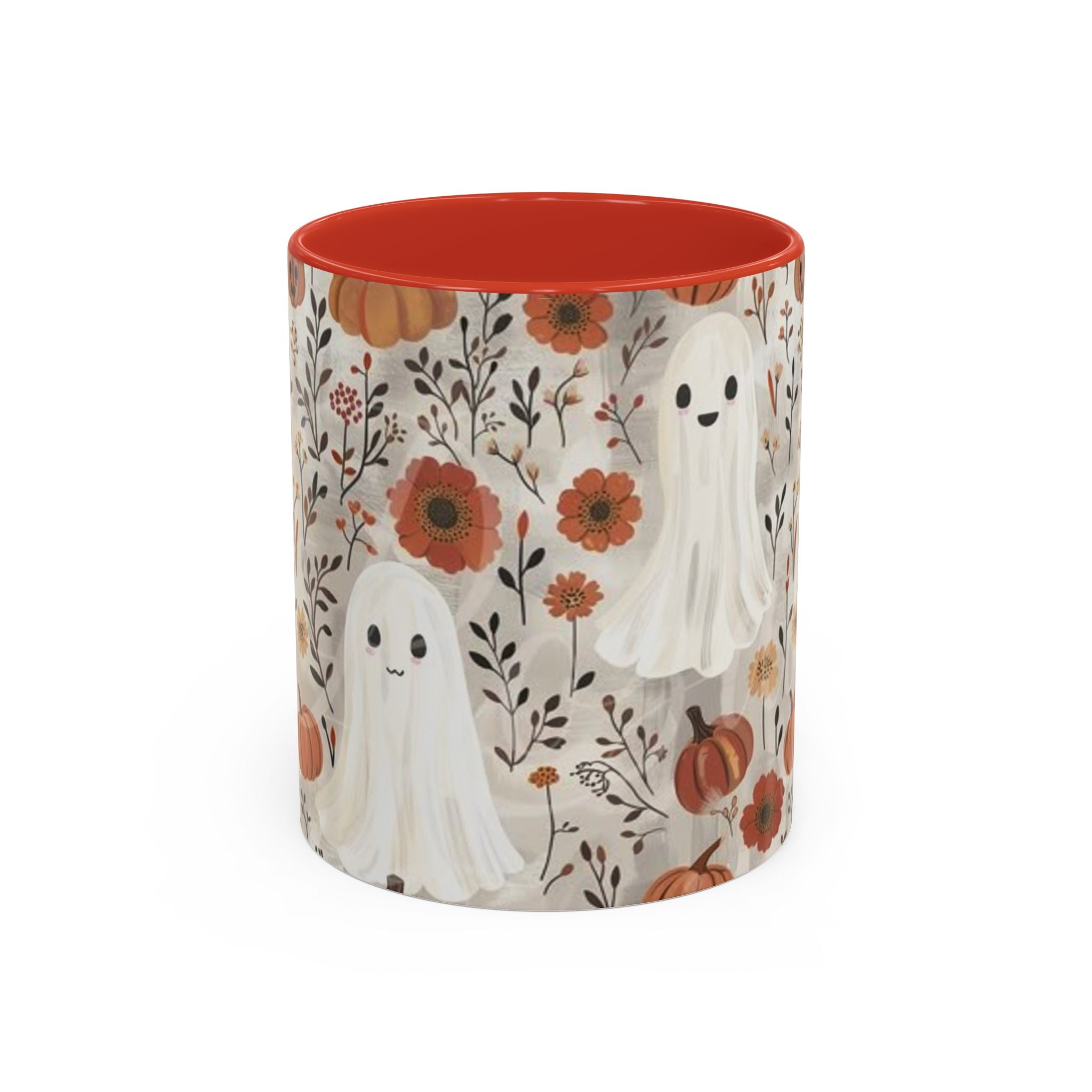 Cute Halloween Ghost Coffee Mug | Fall Decor, Gift for Autumn Lovers, Spooky Vibes, Ceramic Drinkware, Witchy Kitchen