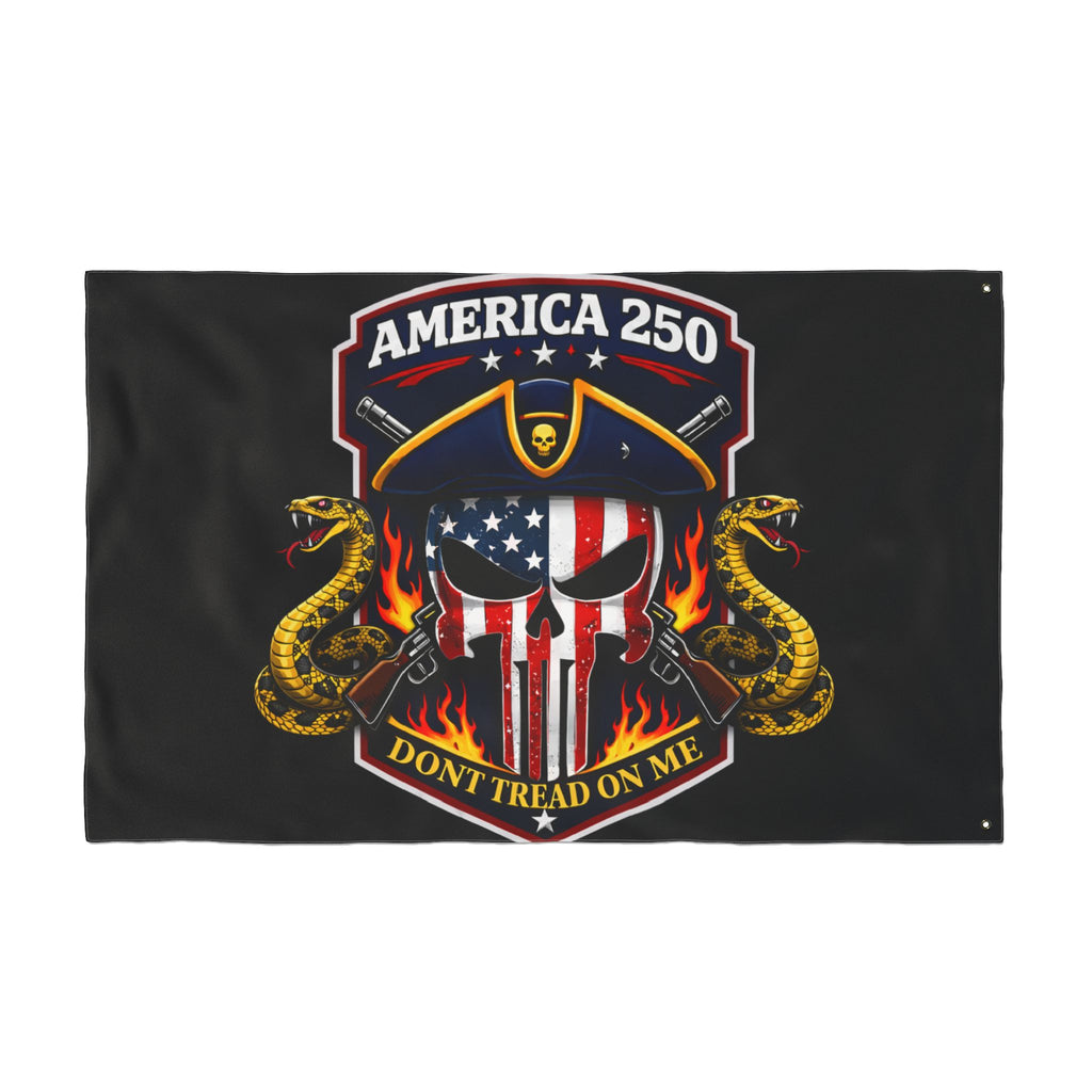America 250 "Don't Tread On Me" Double-Sided Flag