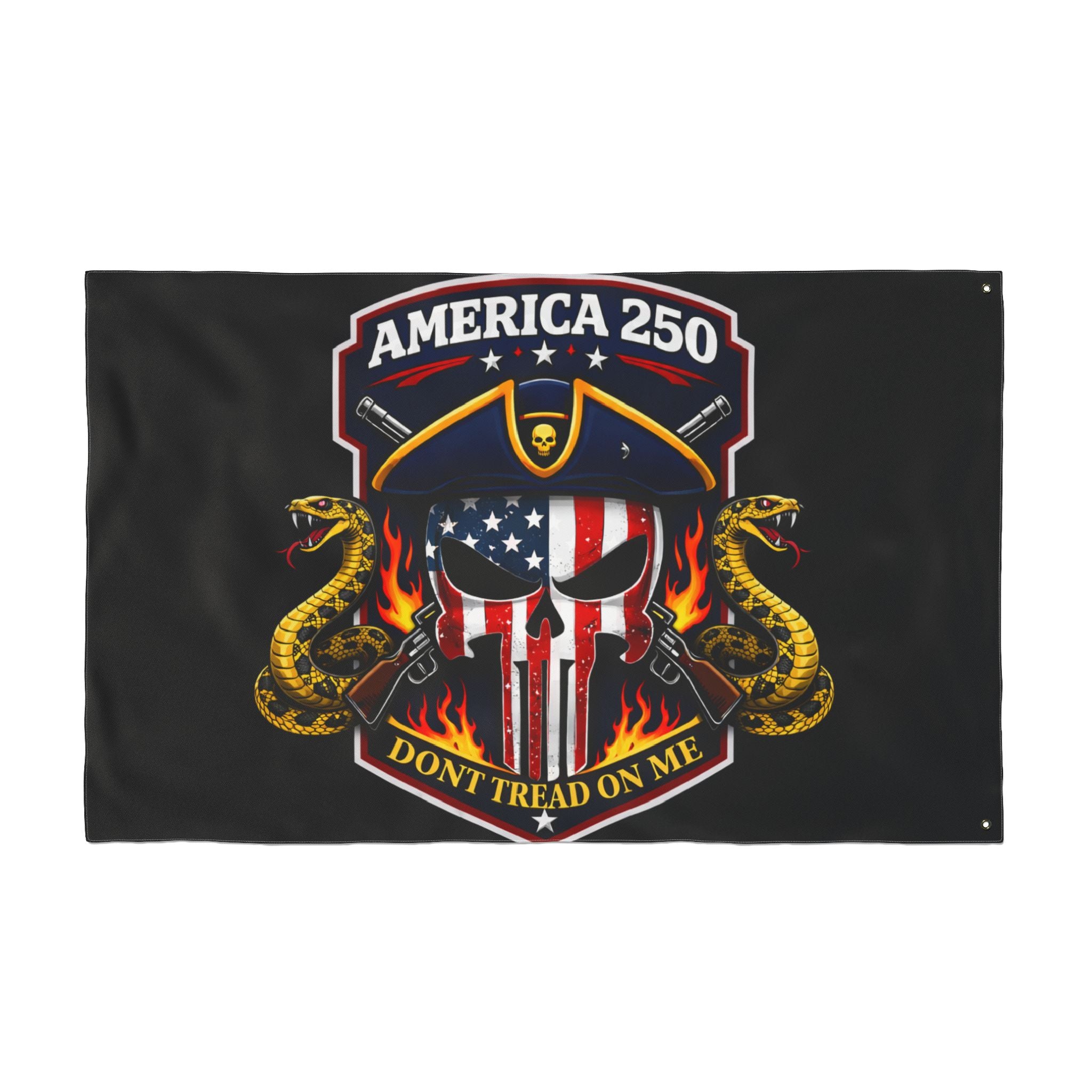 America 250 "Don't Tread On Me" Double-Sided Flag