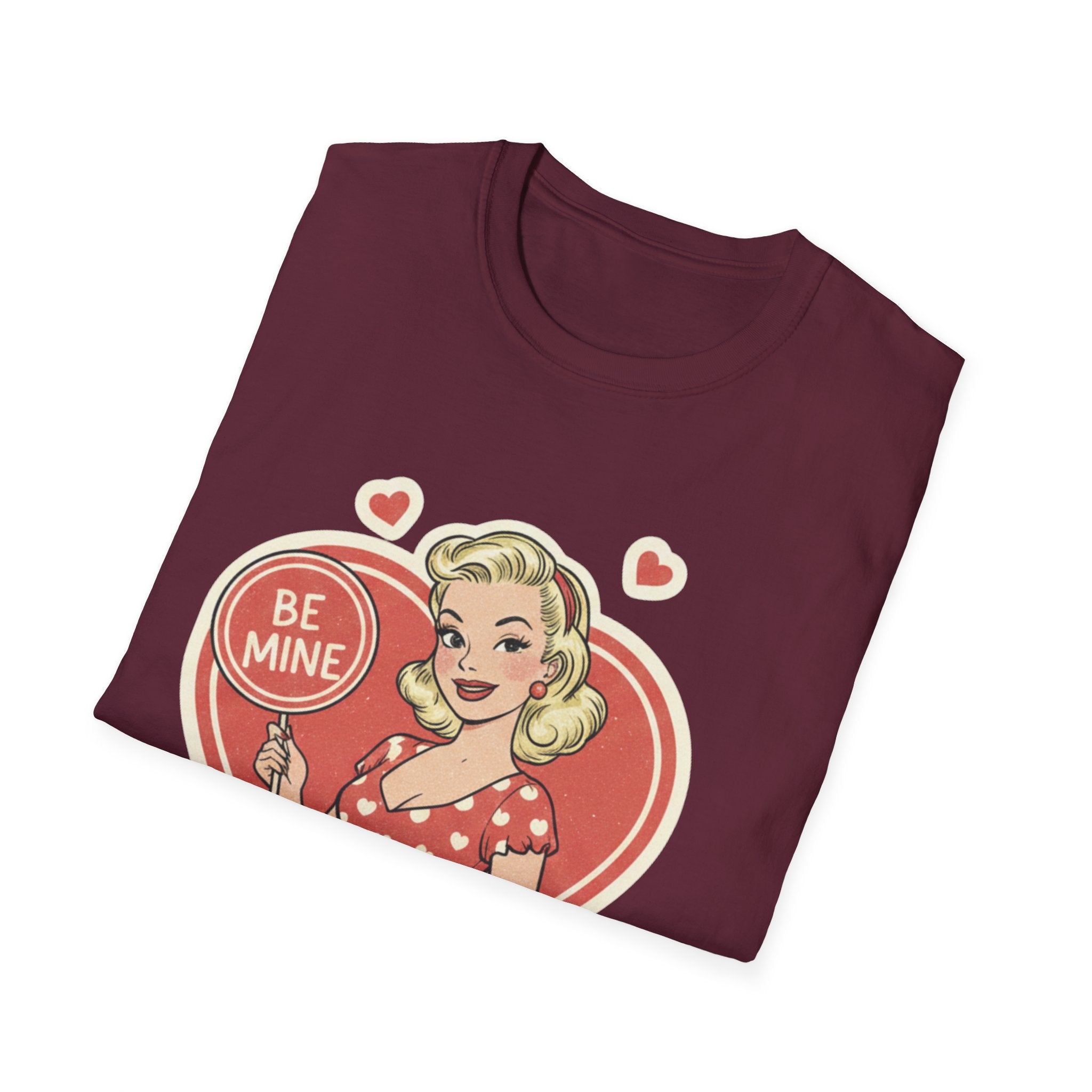 Valentine Retro 'Be Mine' T-Shirt   Trendy Tshirts  Etsy
