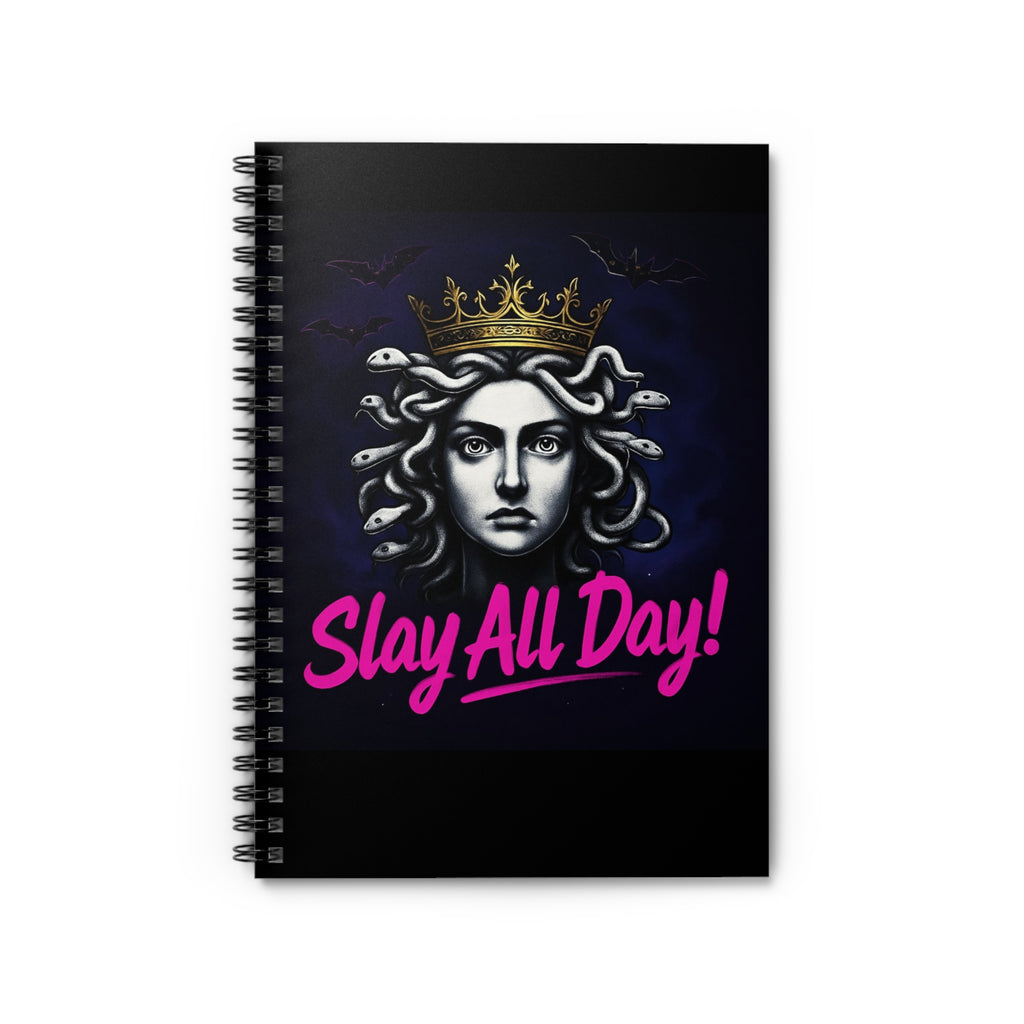 Medusa Fantasy Notebook - Ruled Line Journal