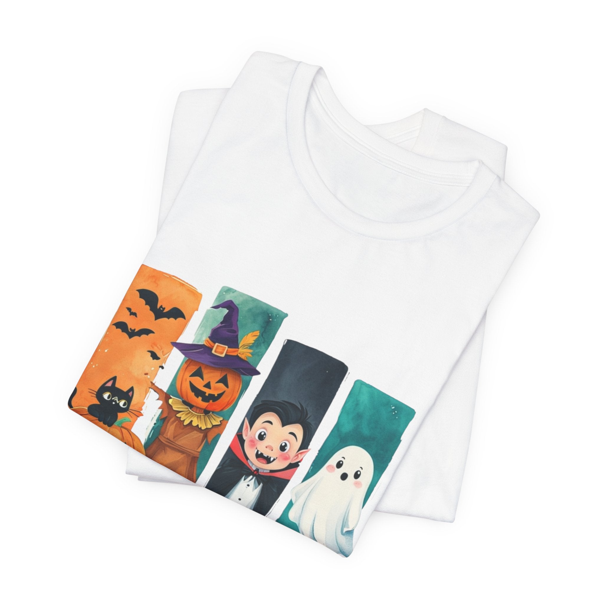 Halloween Graphic Tee - Tis the Spooky Season, Unisex T-Shirt, Fall Fashion, Halloween Costume, Ghosts and Pumpkins Shirt