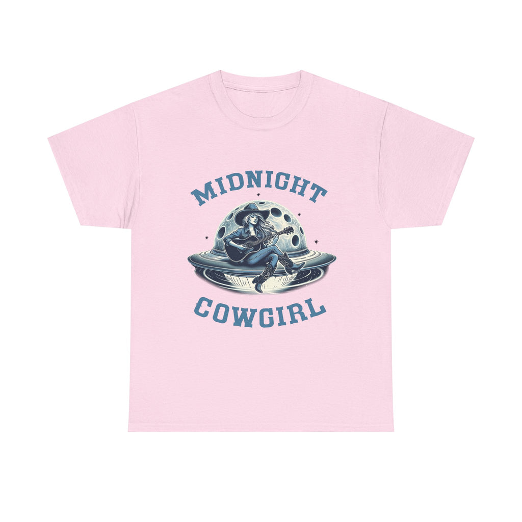 Midnight Cowgirl T-Shirt — Retro Space Cowgirl Graphic Tee