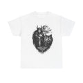 Viking Warrior & Wolf Graphic Tee — "Willow & the Wolf: Strength Wrapped in Silence"
