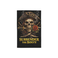 Pirate Skull Beach Towel — "Surrender the Booty" Nautical Pirate Decor