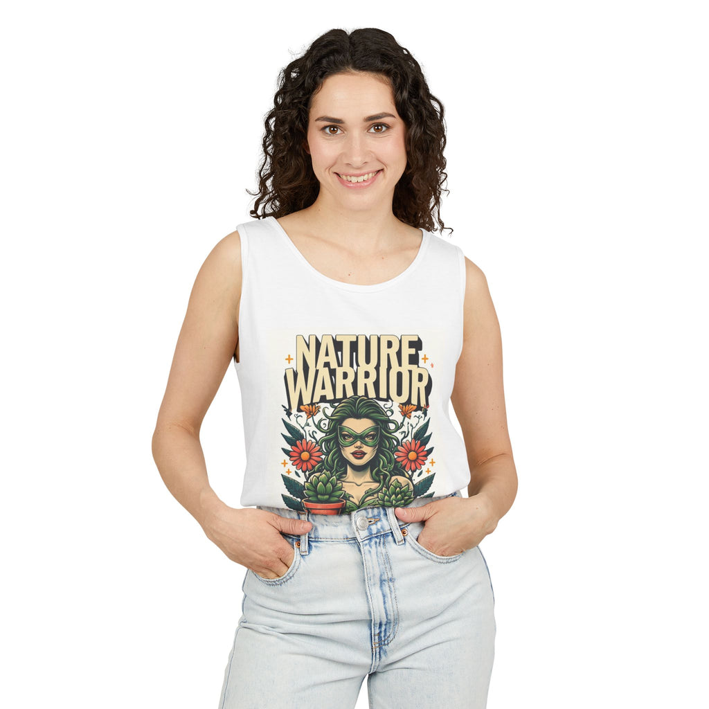 Tank Top - Garden Superhero Plants Halloween Design