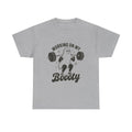 Working On My Booooty Tee – Funny Ghost Weightlifting Shirt